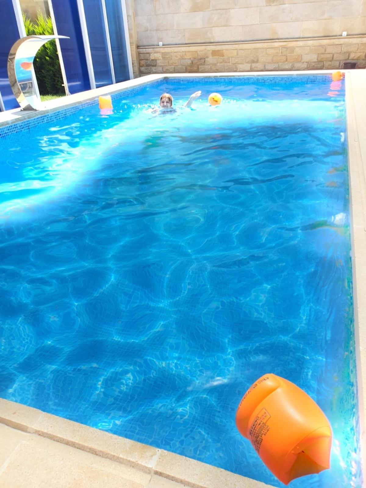 Viva Hotel Gabala With Outdoor Pool ,Sauna And Waterfall Eksteriør bilde