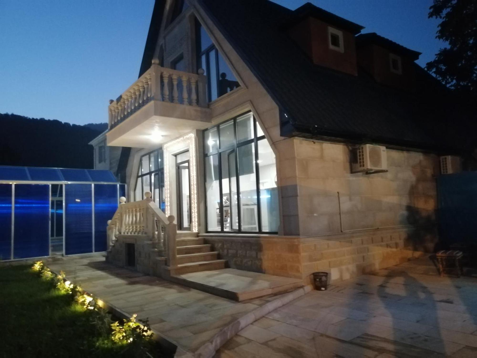 Viva Hotel Gabala With Outdoor Pool ,Sauna And Waterfall Eksteriør bilde